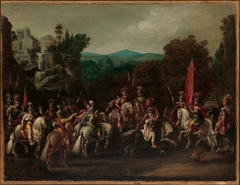 Departure of the Amazons by Claude Deruet