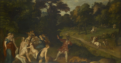 Diana and Actaeon by Lambert Sustris