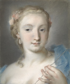 Die Parze Lachesis by Rosalba Carriera
