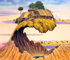 Don’t Slam the Door  by Jacek Yerka