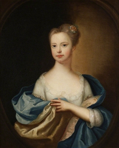 Elizabeth Rushout, Mrs Myddelton (c.1730-1772) as a Girl by Anonymous