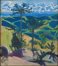 Euphorbia Trees by Akseli Gallen-Kallela