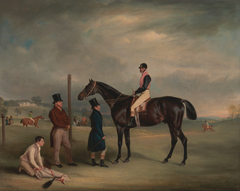 Euxton, with John White Up, at Heaton Park by John Ferneley