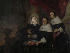 Family Portrait by Jacob Fransz. van der Merck