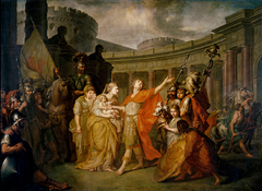 Farewell of Hector and Andromache by Anton Losenko