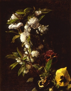 Flowers by Henri Fantin-Latour