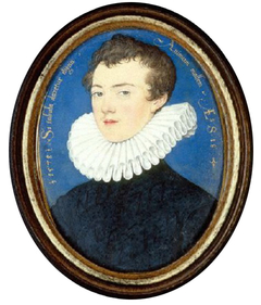 Francis Bacon, 1st Viscount St Alban by Nicholas Hilliard