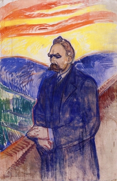 Frederich Nietzsche by Edvard Munch