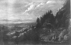 Gebirgslandschaft by Jan Tilens