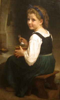 Girl Eating Porridge by William-Adolphe Bouguereau