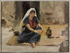 Girl from Jerusalem. From the journey to Palestine by Jan Ciągliński