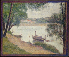 Gray Weather, Grande Jatte by Georges Seurat