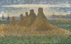 Haystacks by Georges Seurat