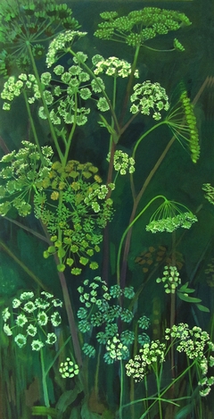 Hemlock and Queen Anne's Lace by Thelma Chambers