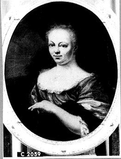 Henrica Adriana Keiser (1695-1774), wife of Meindert Lohman by Jan Abel Wassenbergh