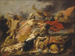 Hercules and Minerva Expelling Mars by Victor Wolfvoet II