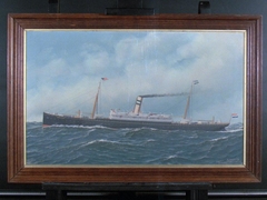 Het s.s. 'Statendam' (I) van de N.A.S.M. by Antonio Jacobsen