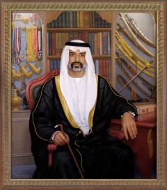 HH Sheikh Nahyan Bin Mobarak Al Nahyan by Masood Parvez