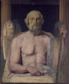 Homer and Orphéus by Jean-Auguste-Dominique Ingres