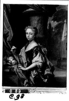 Ignatia Geertruida Timmers (1714-1733). Echtgenote van Paulus Bogaert van Alblasserdam by Philip van Dijk