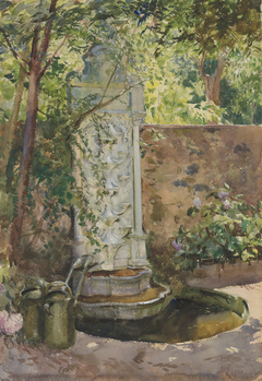 In a Turkish Garden by William Bruce Ellis Ranken