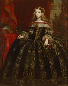 Infantin Margarita Teresa (1651-1673), Kaiserin, Bildnis in ganzer Figur by Anonymous