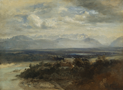 Isarlandschaft by Carl Ebert