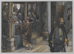 Judas Goes to Find the Jews by James Tissot