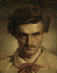 Jugendliches Selbstbildnis by Anselm Feuerbach