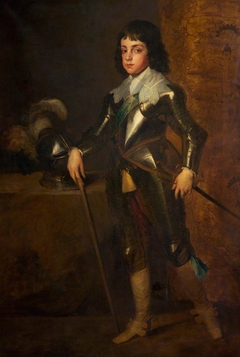 King Charles II (1630-1685), as a boy (after Van Dyck) by John Seymour Lucas