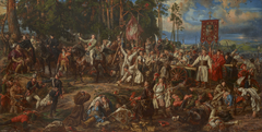 Kościuszko at Racławice by Jan Matejko