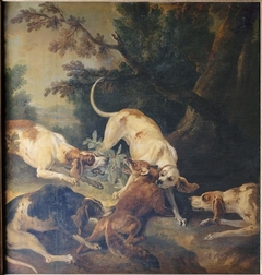 L'Hallali du renard by Jean-Baptiste Oudry