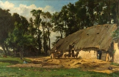 La Ferme Groult à Criquebeuf by Paul-Alfred Colin