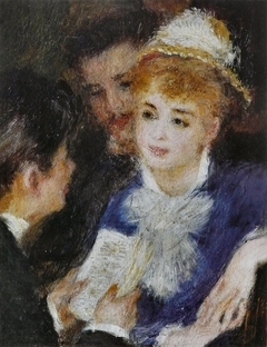 La lecture du rôle by Auguste Renoir