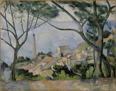 La mer à l'Estaque (The Sea at l'Estaque) by Paul Cézanne