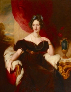 Lady Emily (Amelia) Mary Lamb, Countess Cowper, later Viscountess Palmerston (1787-1869) by John Lucas