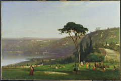 Lake Albano by George Inness