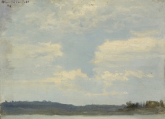 Lake Under a Cloudy Sky by Eero Järnefelt