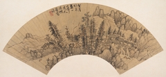 Landscape in the Style of Huang Gongwang by Anonymous