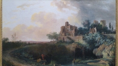 Landscape by Louis-Gabriel Moreau