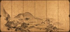 Landscape by Watanabe Shikō