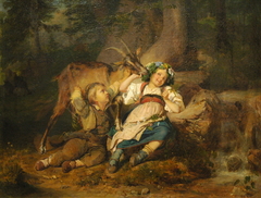 Le Défenseur de la couronne by Edouard Girardet