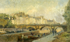 Le Pont Neuf by Albert Lebourg