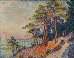 Le Sentier des douanes by Paul Signac