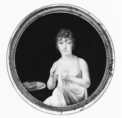 Madame Jean-Baptiste Isabey (Jeanne Laurice de Salienne, died 1829) by Jean-Baptiste Isabey