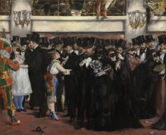 Masked Ball at the Opera by Edouard Manet