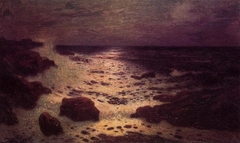 Moonlight on the Sea and the Rocks by Ferdinand du Puigaudeau