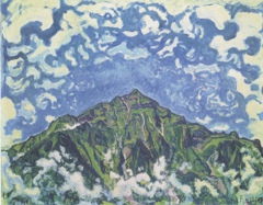 Mount Niesen seen from Heustrich by Ferdinand Hodler