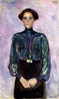 Mrs. Schwarz by Edvard Munch