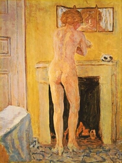 Nu devant la cheminée by Pierre Bonnard